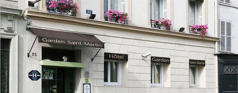 Hotel Garden Saint Martin Paryż Zewnętrze zdjęcie